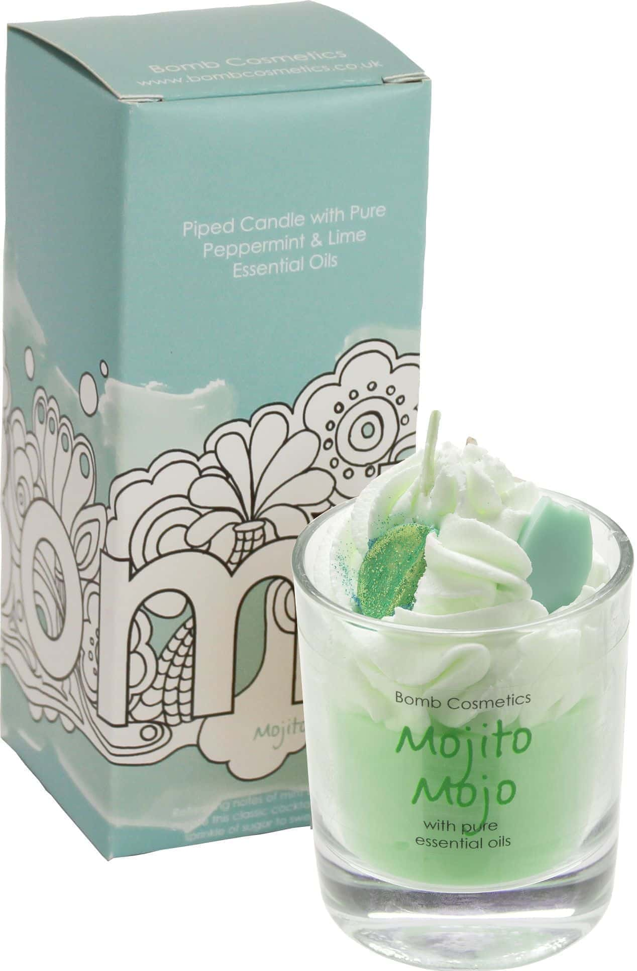 Mojito Mojo Piped Candle