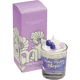 Shinny Happy Purple Piped Candle
