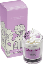 Star Girl Piped Candle