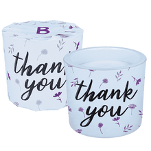 Thank You Wrapped Candle